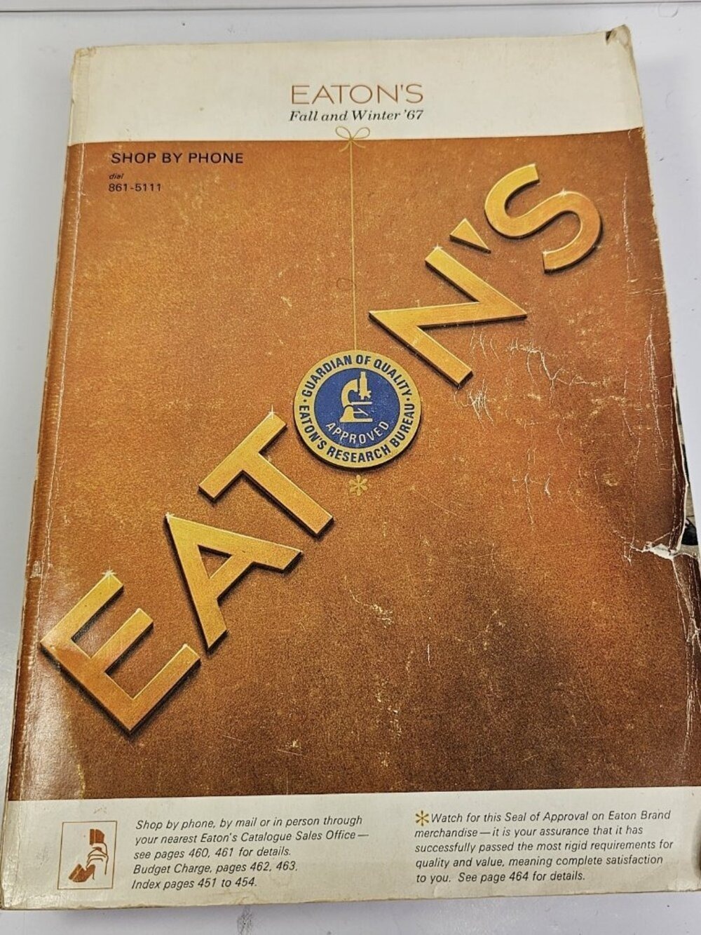 1967 Fall And Winter Eatons Vintage Catalog Collectible Canada